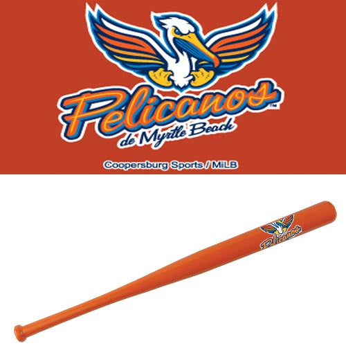 MYRTLE BEACH PELICANS COOPERSBURG SPORTS 18 INCH COPA MINI BAT Myrtle