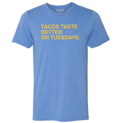 MYRTLE BEACH PELICANS OBVIOUS SHIRTS TACOS TASTE BETTER ON TUESDAYS