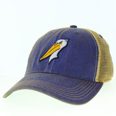 Myrtle Beach Pelicans Legacy Headwear Youth Blue Alternate Old Favorite Adjustable Cap