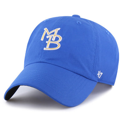 Myrtle Beach Pelicans 47 Brand Blue Raz Game brrr Clean Up