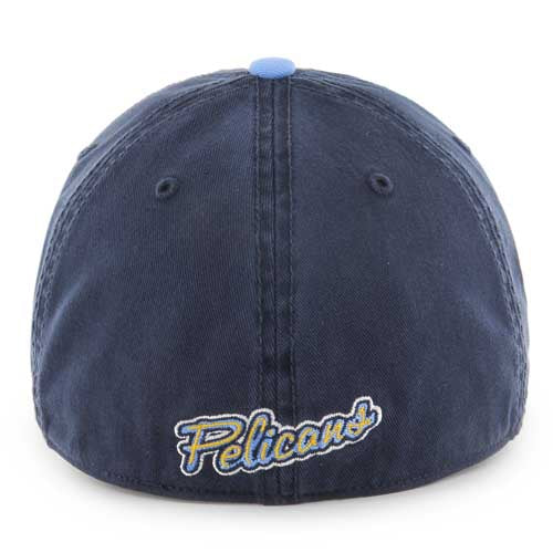 MYRTLE BEACH PELICANS 47 BRAND PERIWINKLE AND NAVY CITY COLLECTION FRANCHISE CAP