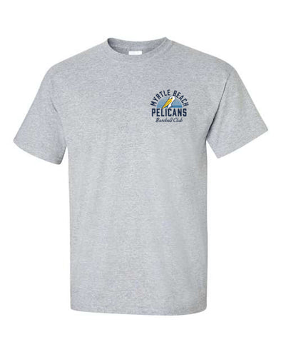 Myrtle Beach Pelicans Gray Resort LC Tee