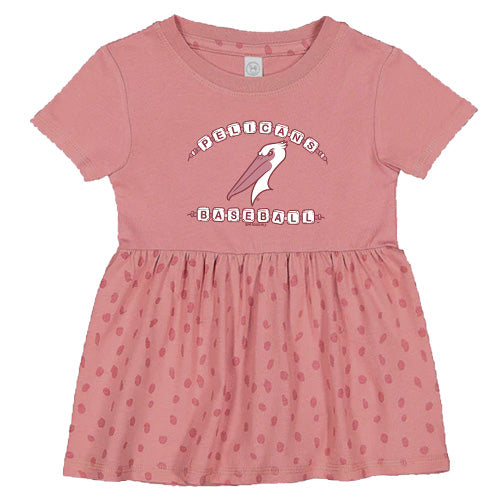 Myrtle Beach Pelicans Bimm Ridder Infant Mauve Folklore Dress 12MO Myrtle Beach Pelicans Bimm Ridder Infant Mauve Folklore Dress 12MO