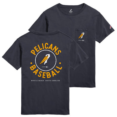 Myrtle Beach Pelicans League Fall Navy Alternate Pocket Tee