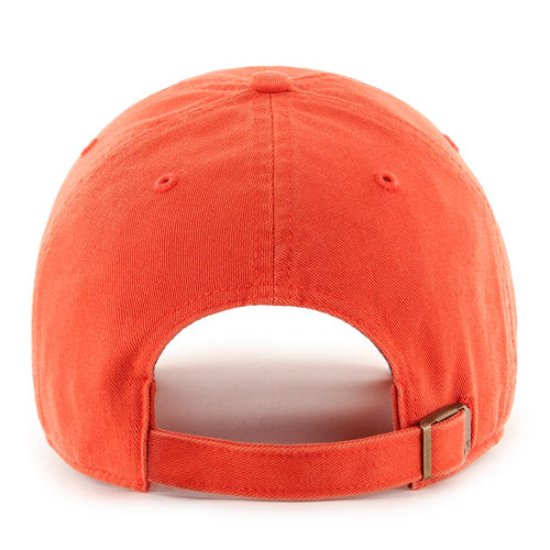 Myrtle Beach Pelicans 47 Brand Orange MiLB x NCAA Clemson University Alternate Adjustable Sure Shot Clean Up Cap