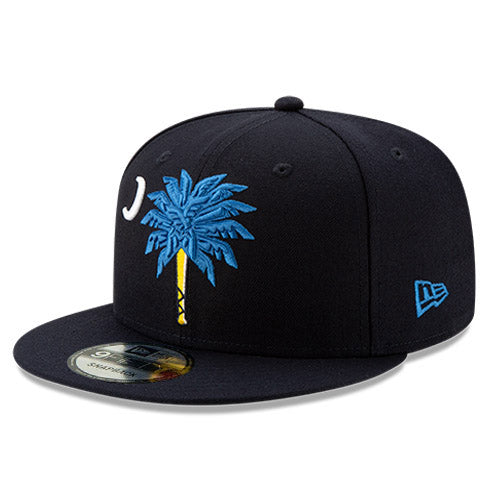 Myrtle Beach Pelicans New Era Navy Palmetto State 9Fifty Adjustab ...