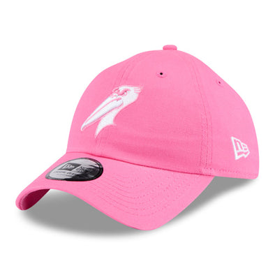 Myrtle Beach Pelicans New Era Pink Casual Classic Adjustable Cap