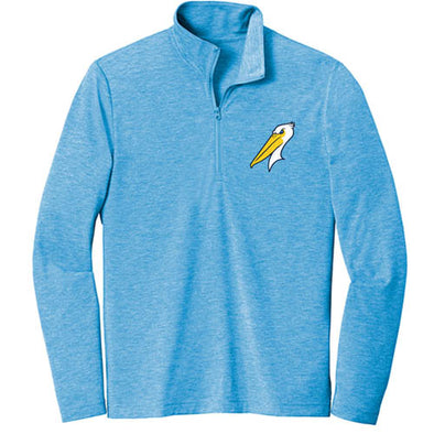 Myrtle Beach Pelicans 108 Stitches Pond Blue Alternate Embroidered Pullover
