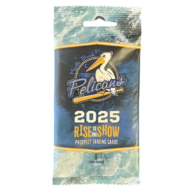 Myrtle Beach Pelicans Choice Marketing 2025 Rise to the Show Top Prospects Pack