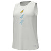 MYRTLE BEACH PELICANS UNDER ARMOUR LADIES HALO GREY HEATHER BREEZY TANK