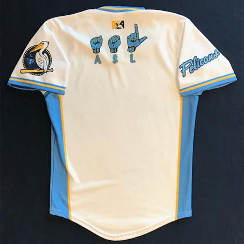 Myrtle Beach Pelicans: Better Health is Priceless jersey auction