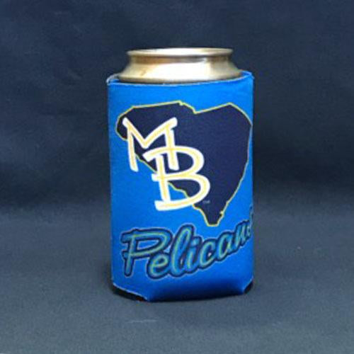 MYRTLE BEACH PELICANS WINCRAFT SC 12OZ CAN COOLER