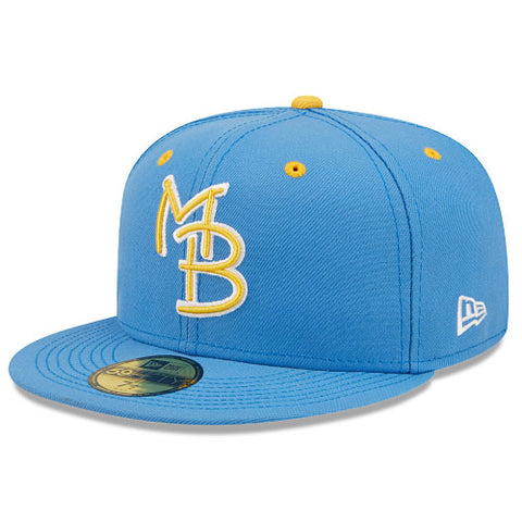 Myrtle Beach Pelicans New Era 59Fifty On-Field Game Cap