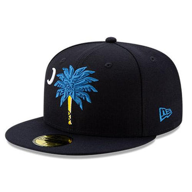 Myrtle Beach Pelicans New Era 59FIFTY On Field Navy Palmetto State Cap 6 7/8 AC
