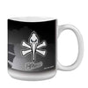 Myrtle Beach Pelicans Rico Industries Pirate Logo Fully Sublimated 11oz Coffee Mug