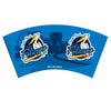 MYRTLE BEACH PELICANS RICO INDUSTRIES PRIMARY LOGO FULLY SUBLIMATED SHOT GLASS