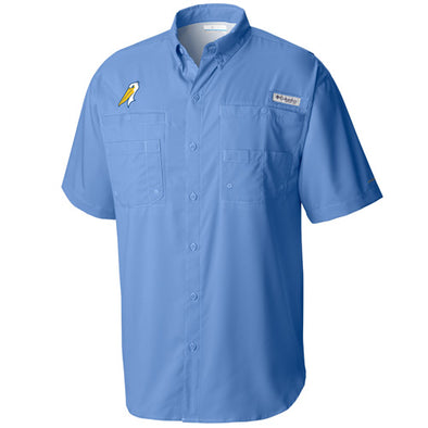Pelican Baseball Short Sleeve T-Shirt (2xl, Heather Royal, Front)