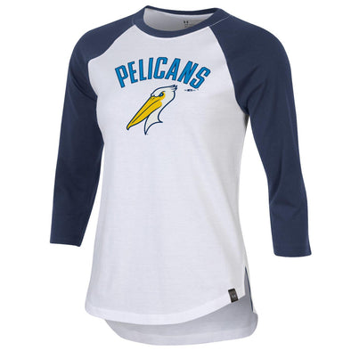 Men's Under Armour Gray Myrtle Beach Pelicans Performance T-Shirt Size: Medium